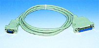 RS 232-NULL MODEM CABLE